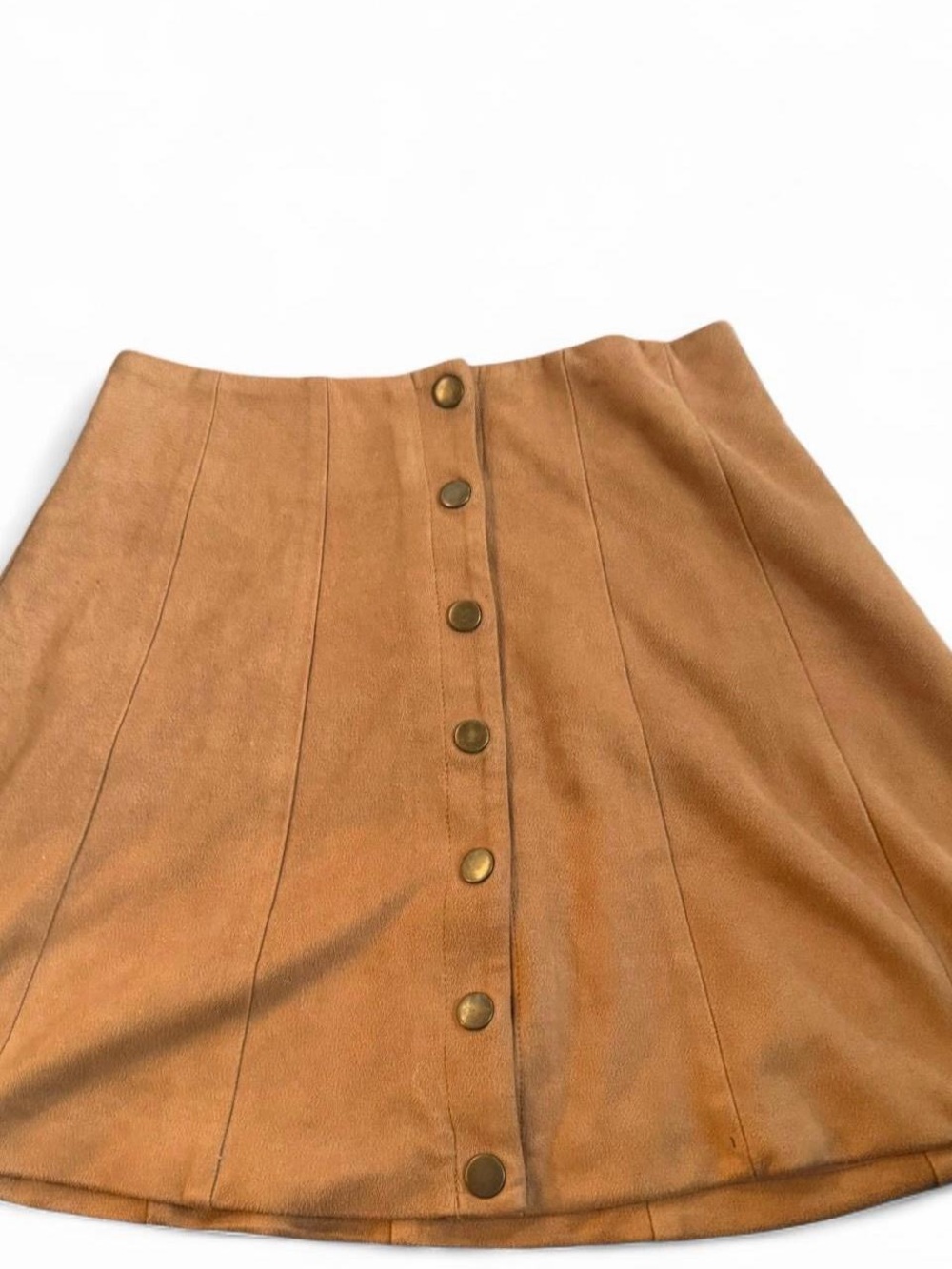 Altar'd State brown suede skirt